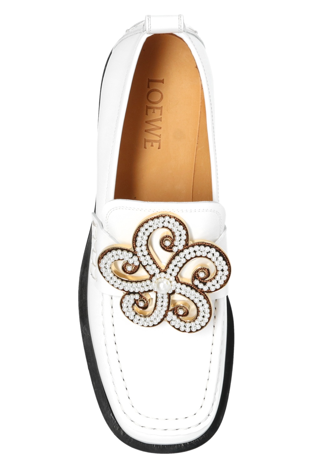 Loewe Embellished loafers